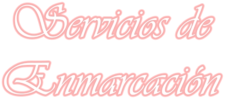 Servicios de Enmarcación